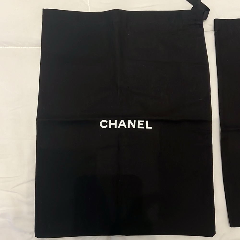 Chanel Black Dust Bags Set - Picture 2 of 9